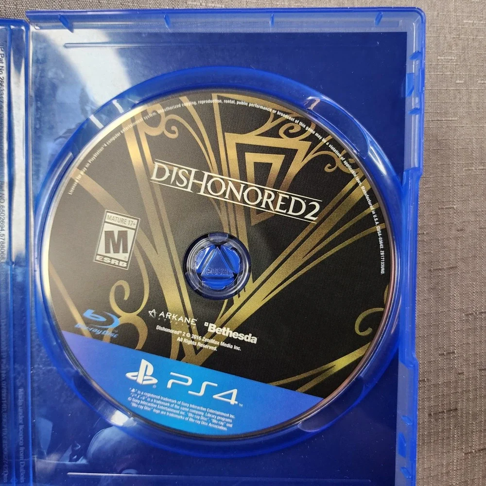 Dishonored 2 Limited Edition Sony PlayStation 4 PS4 Bethesda Arkane Studios